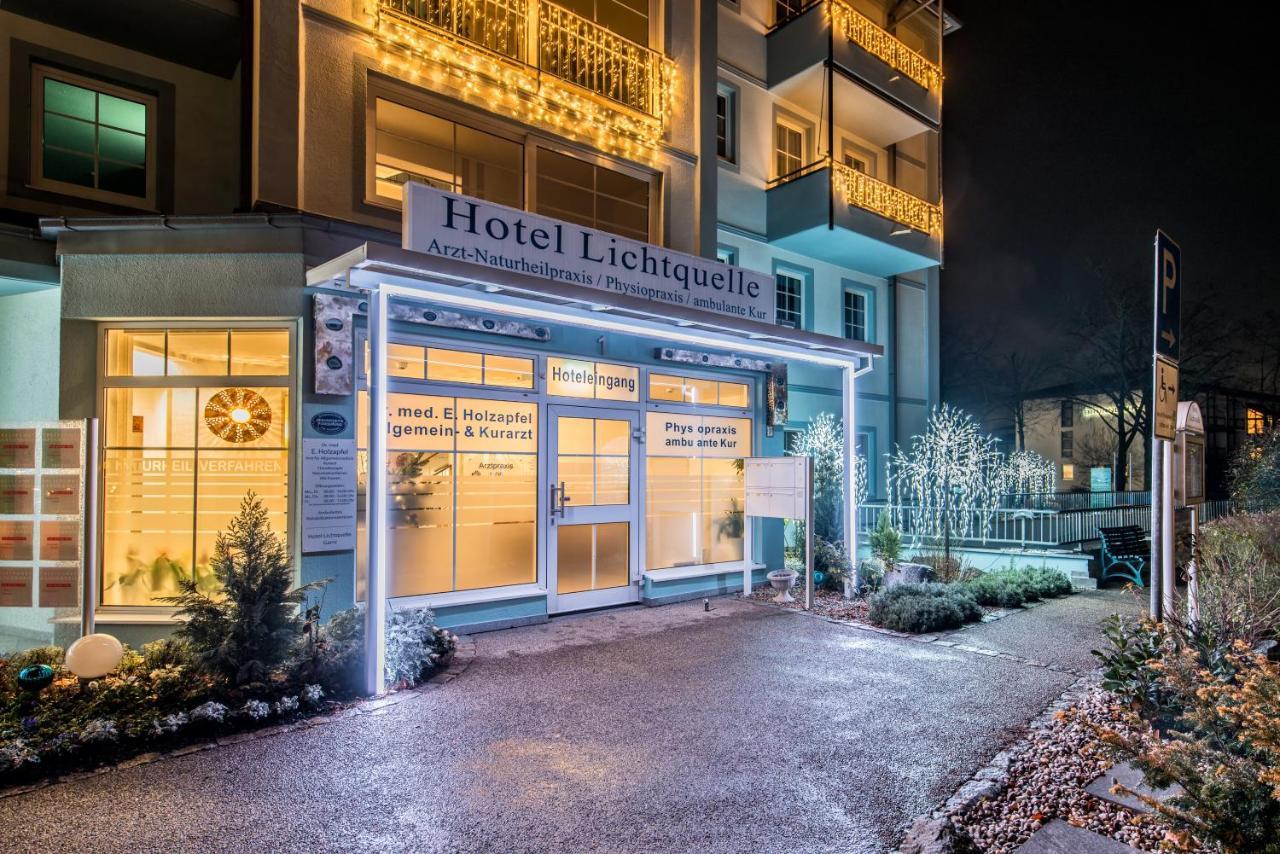Hotel Garni Lichtquelle Bad Fussing Bagian luar foto