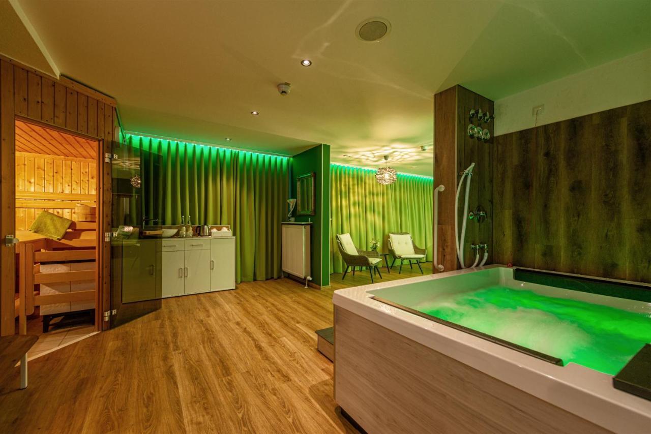 Hotel Garni Lichtquelle Bad Fussing Bagian luar foto